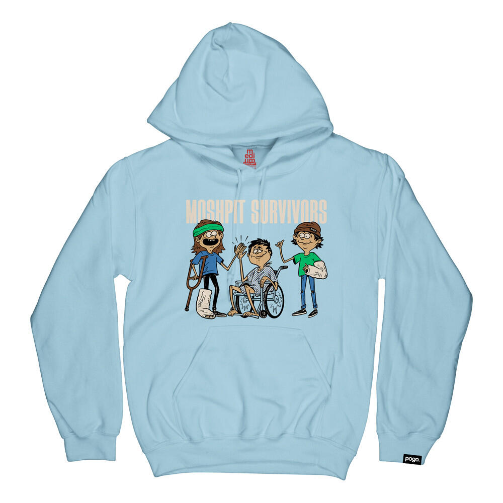 Moshpit Survivors hoodie - 13.000 Ft - (S, M, L, XL)